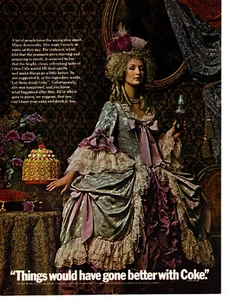 1969 COCA-COLA / COKE - MARIE ANTOINETTE ~ CLASSIC ORIGINAL PRINT AD - Picture 1 of 2