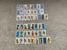 2 FULL SETS BARRATT  & BRITISH MUSEUM UNIFORMS WARRIORS THROUGH THE AGES MINT…