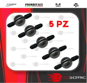 5X PALLINO INTERCAMBIABILE VEDETTE SGANCIO RAPIDO TROTA MARE BOLENTINO PIOMBI - Imagen 1 de 1