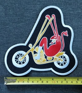 APE HANGER Outlaw Devil PATCH Biker Motorrad JACKE WESTE 1%er Patch schwarz rot - Bild 1 von 4