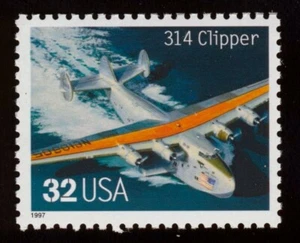#3142r 32c 314 Clipper, Mint **ANY 5=FREE SHIPPING** - Picture 1 of 1