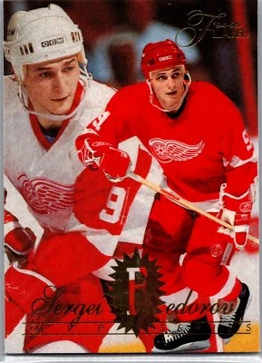 1994-95 Flair Hockey - #219  Sergei Fedorov MVP Series - Image 1 of 2