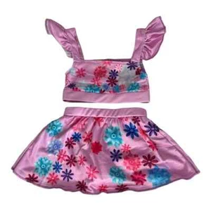 Disney Encanto Isabela Pink Swimsuit for Girls size 10 NEW Bathing Suit - Picture 1 of 5