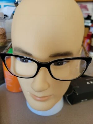 RAY BAN RB5362 2034 Negro Mujer Semi Ojo de Gato, 54 - 17 140 Foto 1 de 4