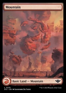 MTG MOUNTAIN 275 EXC - MONTAGNA - OTJ X EN - MAGIC - Imagen 1 de 1