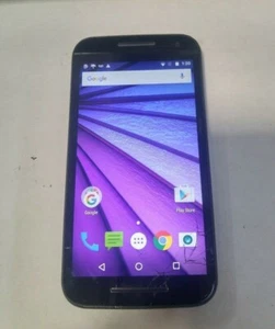 Motorola Moto G 3rd Gen (XT1548) 8GB Black Virgin Mobile - READ BELOW - Picture 1 of 9