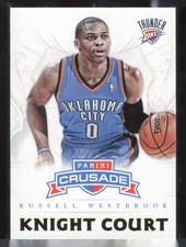 2012 Panini Crusade #10 Russell Westbrook Knight Court