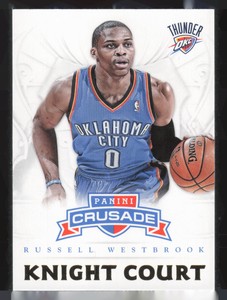 2012 Panini Crusade #10 Russell Westbrook Knight Court