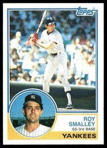 1983 Topps Roy Smalley #460 NM-MT Or Higher New York Yankees