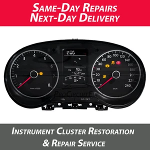 Volkswagen Polo 2009-2018 (Mk5) Dashboard Instrument Cluster Repair Service - Picture 1 of 3