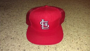 St. Louis Cardinals Twins Enterprise Vintage 80s 90s Mesh Trucker Snapback NWT! - Picture 1 of 2