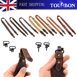 TOURBON Tactical Gun Sling Shotgun Strap Rifle Belt Swivels-Multiple Choices - Picture 1 of 41