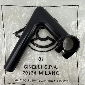 NOS Cinelli Modello 1A Black 85mm 26.4mm Clamp Alloy Quill Stem NEW IN BAG - Picture 1 of 5