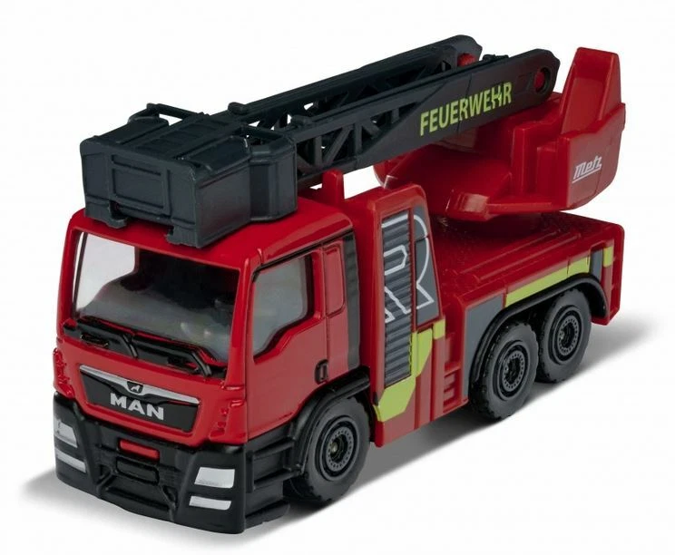 Majorette 212057181Q07 - S. O. S. Auto - Man Tgs Rosenbauer Pompieri - Nuovo - Immagine 1 di 1