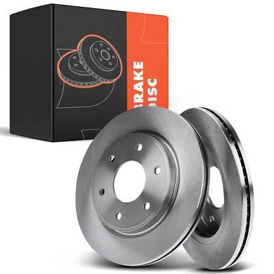 Disc Brake Rotors for Nissan Armada 2005-2006 Titan 05-07 INFINITI V8 5.6L Front - Image 1 of 4
