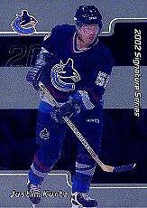2001-02 BAP Signature Series Hockey #205 Justin Kurtz RC