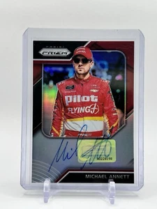 2018 Panini Prizm Driver Signatures Red Prizm 26/50 Michael Annett #DS-MA Auto - Picture 1 of 2