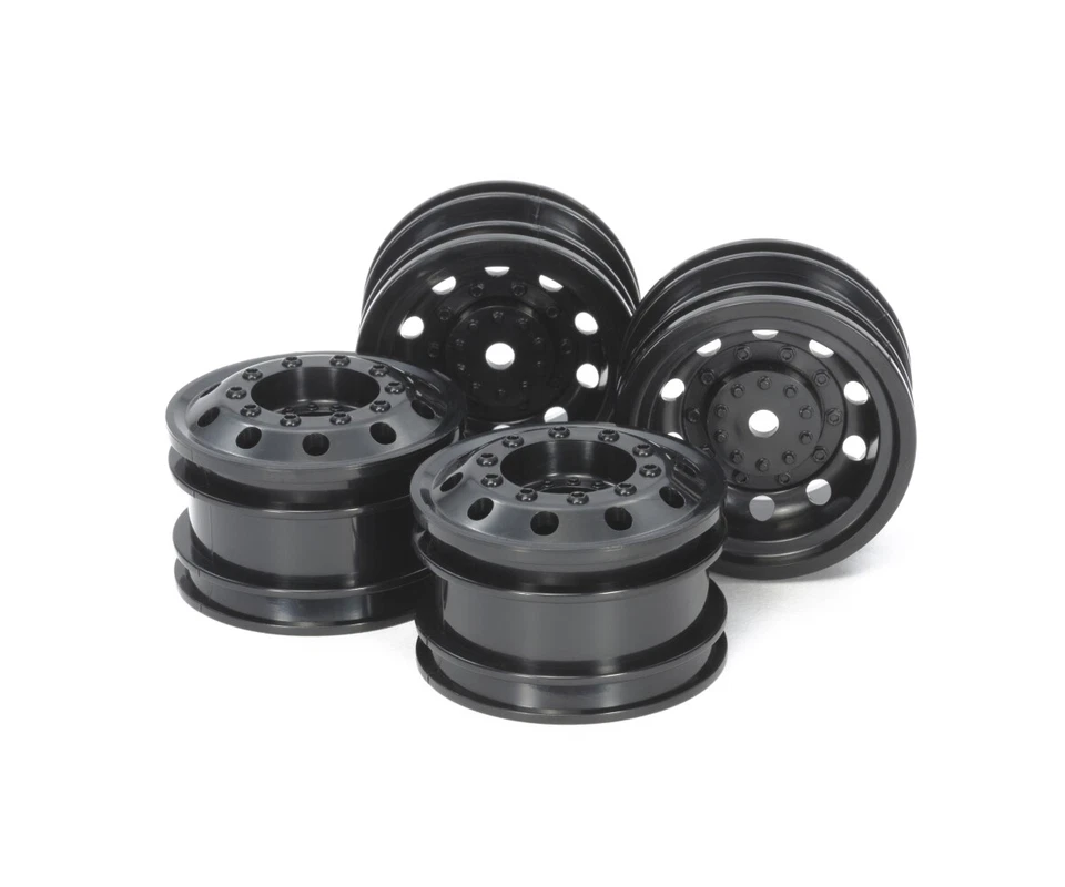 Tamiya 1:10 Felgen Race Truck (2+2) schwarz Nr 54741 - Bild 1 von 1