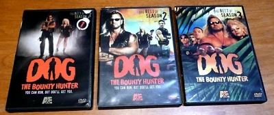 Dog The Bounty Hunter LOT The Best of Season 1 Best of Season 2 Best of Season 3 Foto 1 de 2