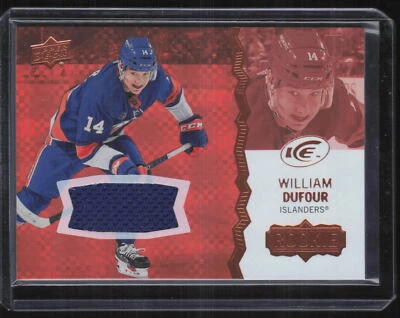 William Dufour 2023-24 UD ICE Rookie Jersey #112 New York Islanders - Image 1 of 2