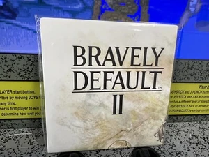 Nintendo Switch Bravely Default II 2 Coasters & Placemat FREE SHIPPING - Picture 1 of 3