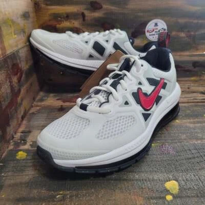 Nike Air Max Genome Se1 GS Jóvenes Zapatos para Correr Blanco Negro DC9120 100 Talla 5 Nuevo Foto 1 de 4