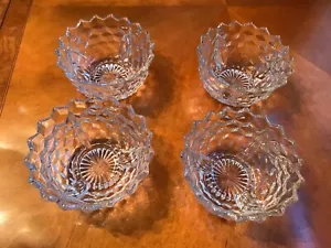 AMERICAN FOSTORIA ICE DISH PATTERN #2056 INCLUDES 4 no inserts - Picture 1 of 6
