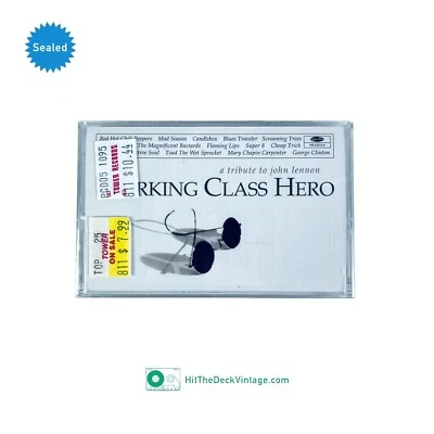 Working Class Hero - A Tribute To John Lennon Cassette Tape (1995) SEALED - Image 1 of 4
