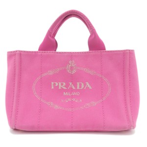 prada small canvas tote