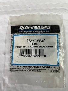 QUICKSILVER MERCURY 26-840057 SEAL NEW OEM NOS - Bild 1 von 2
