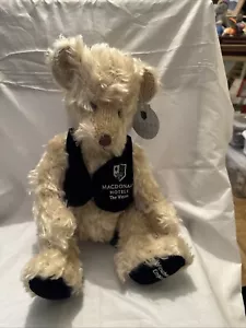 Russ Berrie Wessex Hotel Winchester Walker England Teddy Bear Beanie Plush,16" - Picture 1 of 8