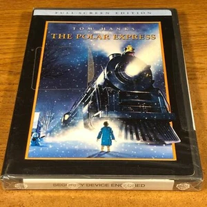 The Polar Express Full Screen DVD New / Sealed Michael Jeter Tom Hanks - Picture 1 of 4