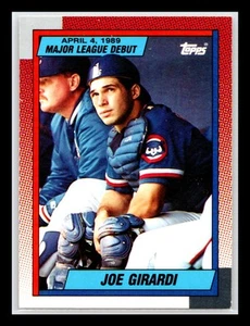 Joe Girardi Rookie 1990 Topps Major League Debut 1989 #42 - Chicago Cubs - Picture 1 of 2