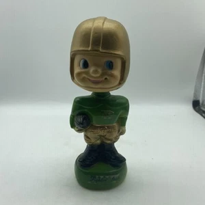 De colección Notre Dame Fútbol Lucha Irlandés Bobblehead Nodder Verde Dorado APSCO 20 - Imagen 1 de 11