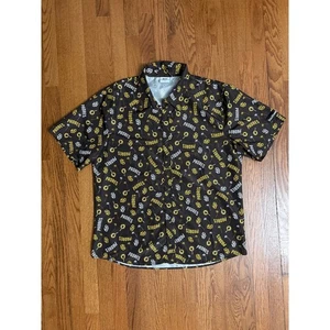 Camicia uomo San Diego Padres taglia XL hawaiana con bottoni manica corta - Foto 1 di 5
