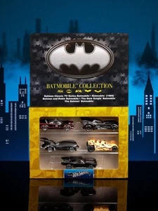 Hot Wheels 1:64 Die-Cast Batimóvil Coches 5 Set Batman 85 Aniversario EN MANO - Imagen 1 de 2
