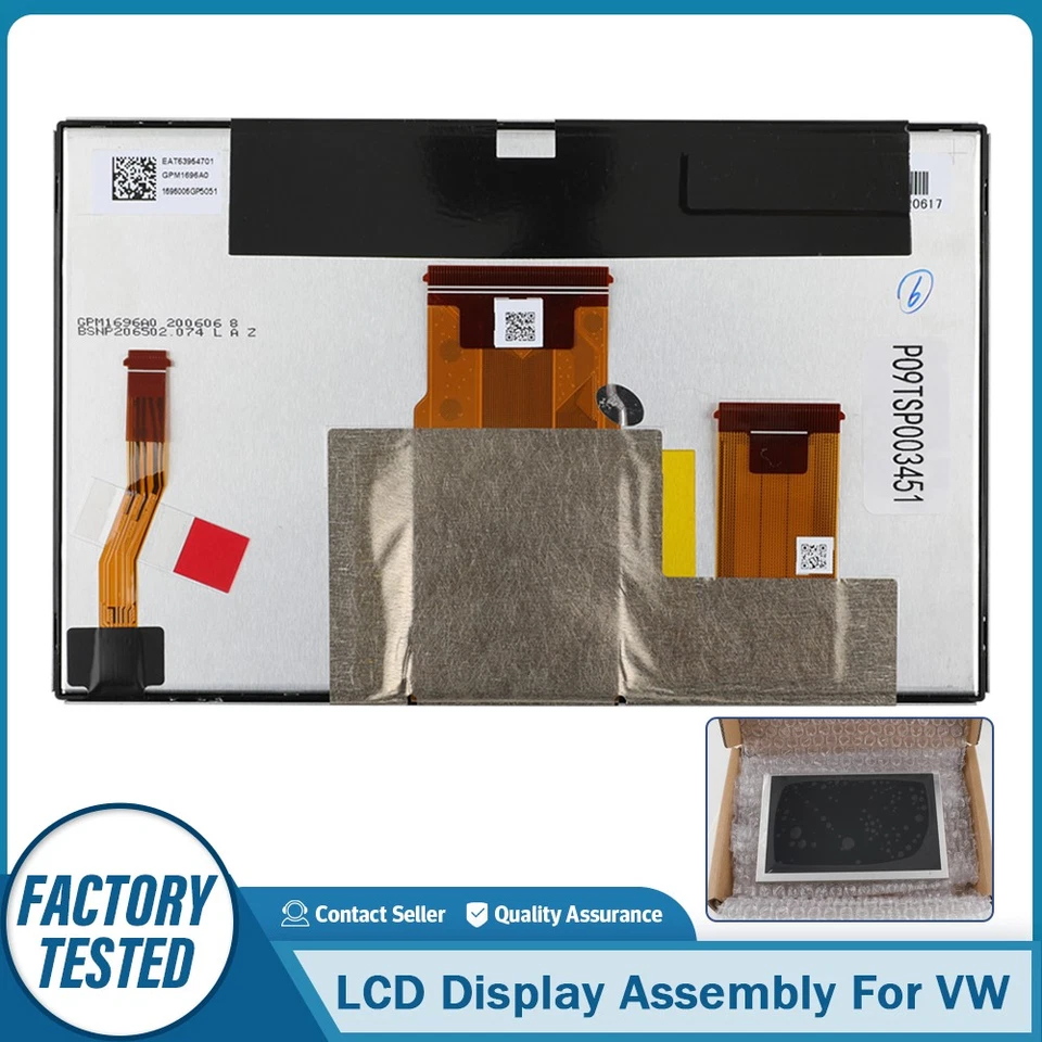 6.5 Inch LCD Display Assembly LM1696A01-1D LM1696A01-1B Media Radio Navigation - Image 1 of 4