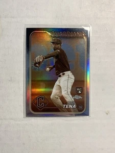 2024 Topps Chrome Baseball Jose Tena Sepia Refractor Rookie #29 - Picture 1 of 2