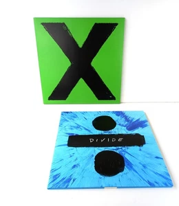 ED SHEERAN 2 x Vinyl LPs DIVIDE and X Lovely Condition like new. - Picture 1 of 4