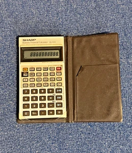 Sharp EL-533 Business Pocket Calculator Working Condition - Picture 1 of 6