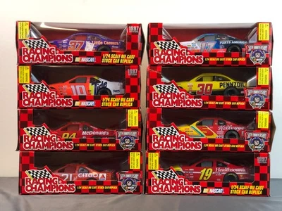 8 Racing Champions NASCAR 1:24 PENNZOIL/JOHN DEERE/TIDE/K-MART/McDONALD'S/CITGO+ - Image 1 of 4