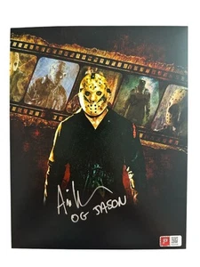 Foto firmada por Ari Lehman Friday The 13th OG de Jason 8x10 (PA) - Imagen 1 de 3
