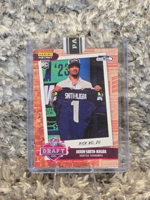 Jaxon Smith-Njigba 2023 Panini Instant NFL Draft Rookie RC /25 - Image 1 of 3