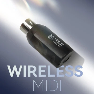 2 4GHz Wireless For MIDI Adapter For MVAVE SK7 for Live and Studio Performances - Image 1 of 4