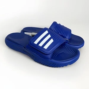 Adidas Alphabounce Slides 2.0 Azul Real Blanco Hombre Talla 7 Mujer 8 IH0715 Nuevo - Imagen 1 de 8