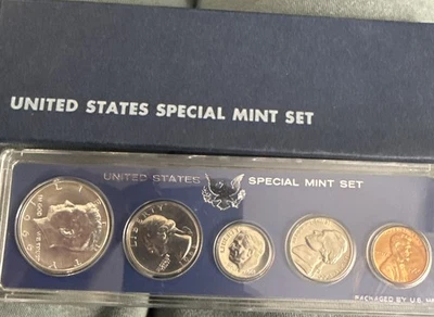 1966 US Special Mint Set SMS in Mint Plastic Holder 5 Coins 0909100 - Image 1 of 2