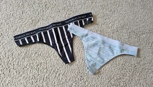 Victoria's Secret Höschen Paket Paket dicker Bund Tanga & nahtloser Tanga XL neu mit Etikett - Bild 1 von 5