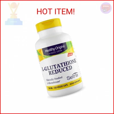 L-глутатион Healthy Origins 250 мг (сетрия, без ГМО, без глютена, антиоксидант, - Изображение 1 из 2