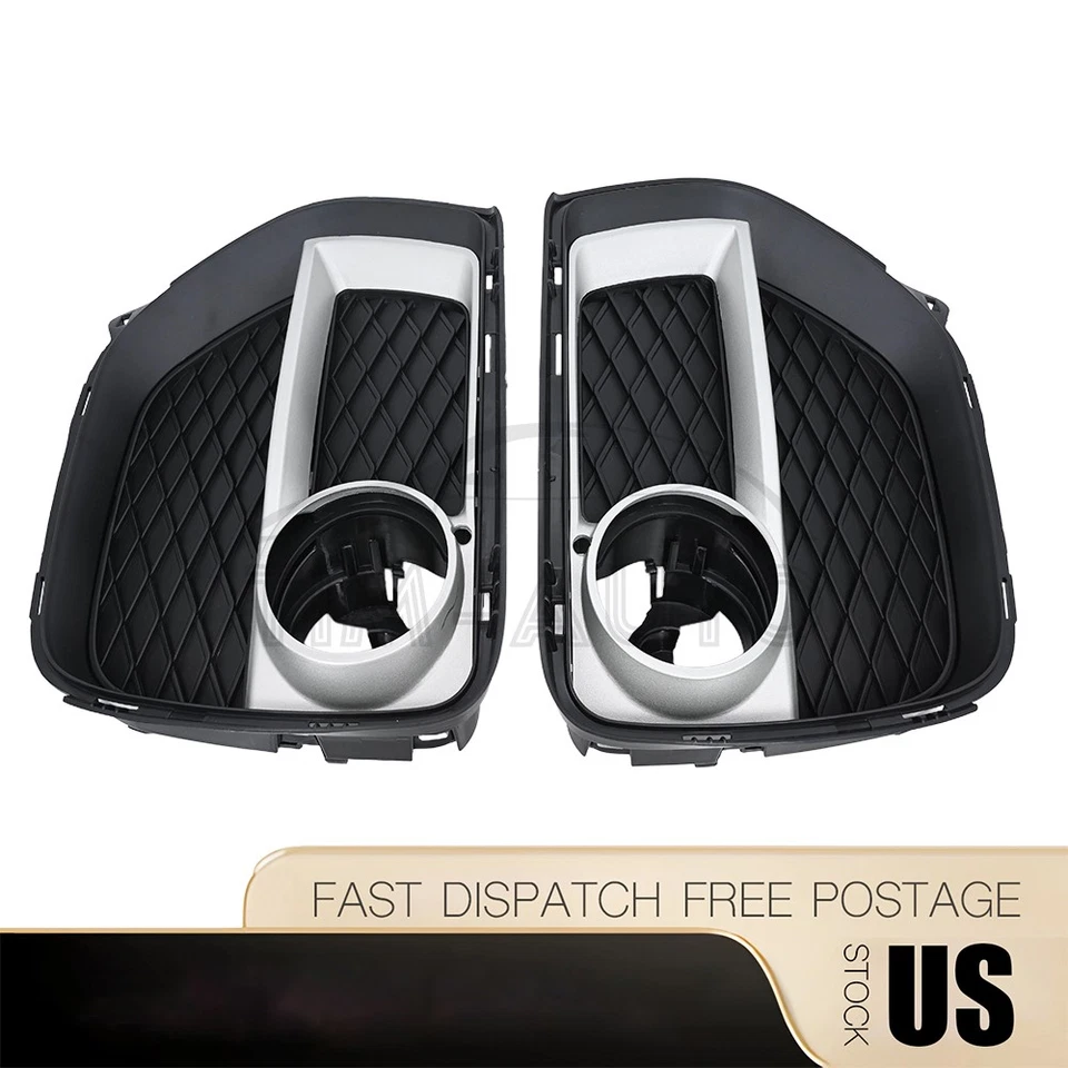 For BMW X6 2012 2013 2014 Left & Right Bumper Closed Grid Fog Light Grille - Изображение 1 из 4