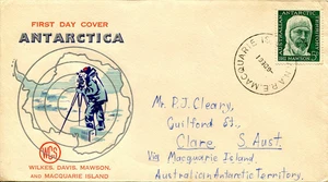 1961 AAT 50th Anniversary 1911 Australian Antarctic Expedition - FDC - Picture 1 of 2